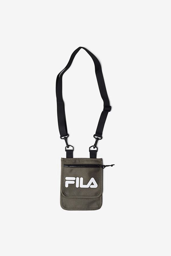 Bolsos Pouch Fila Verde Oliva - Writer Neck Pouch - España 072165KTM